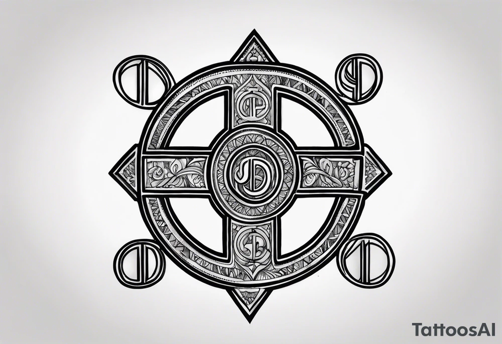 DOLLAR SIGN tattoo idea