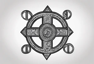 DOLLAR SIGN tattoo idea