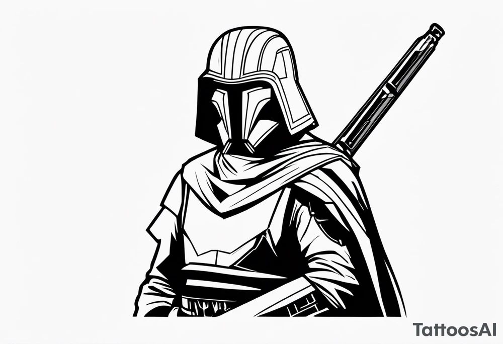 Star Wars revan tattoo idea
