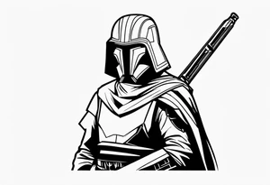 Star Wars revan tattoo idea