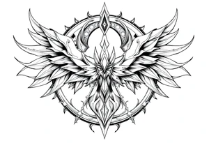 Reincarnation,majestic,powerful tattoo idea