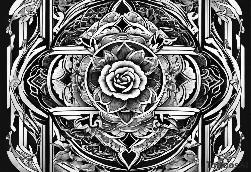 A symbol for someone who moves in stealth tattoo idea