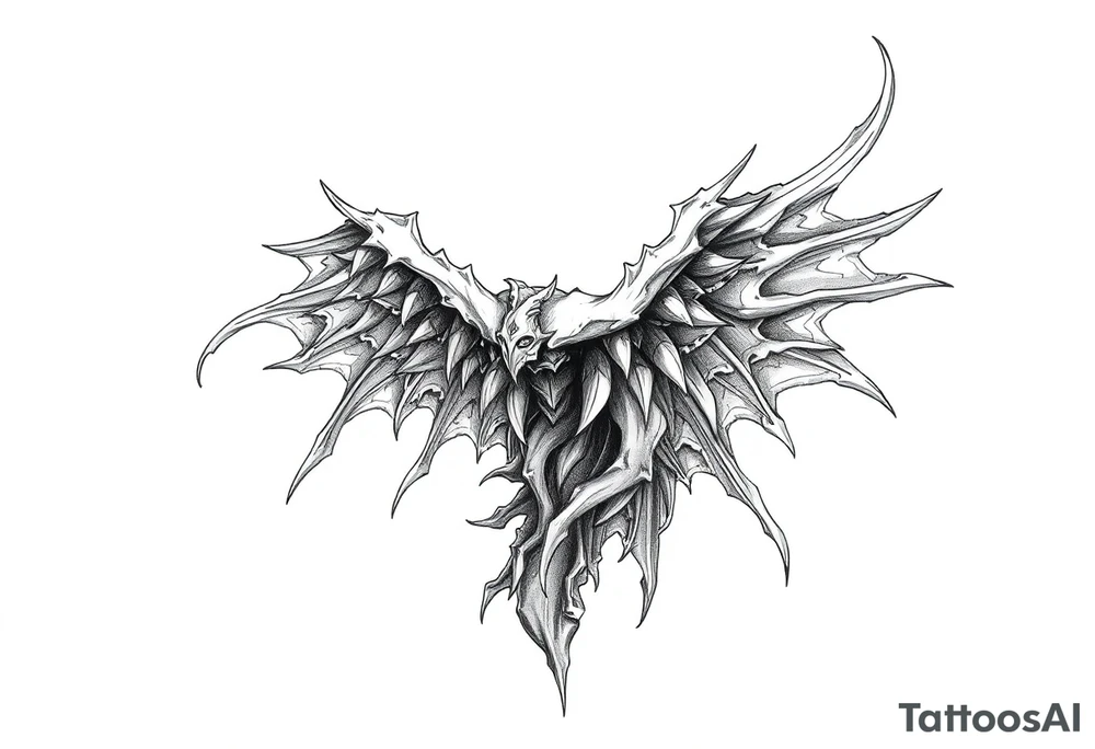 Zauberhafter feenwald tattoo idea