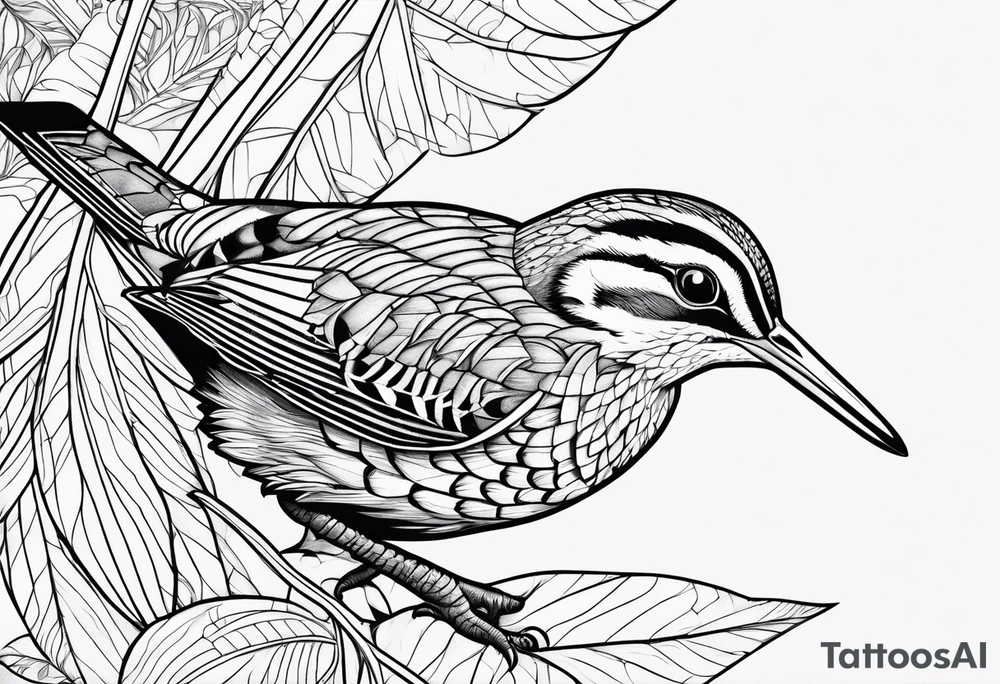 woodcock tattoo idea