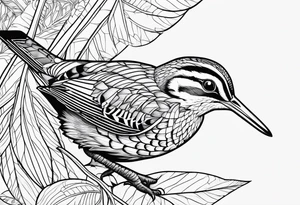 woodcock tattoo idea