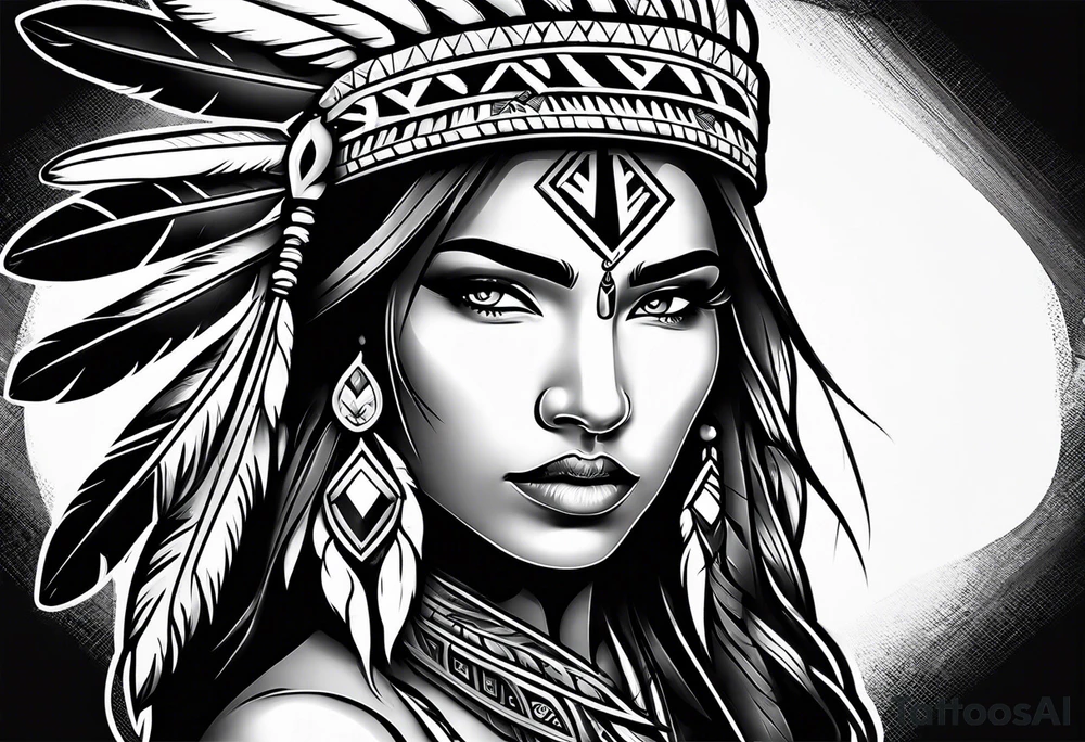 American Indians tattoo idea