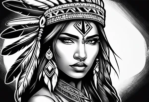 American Indians tattoo idea