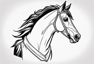 Bojack horseman tattoo idea