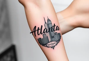 Atlanta theme tattoo idea