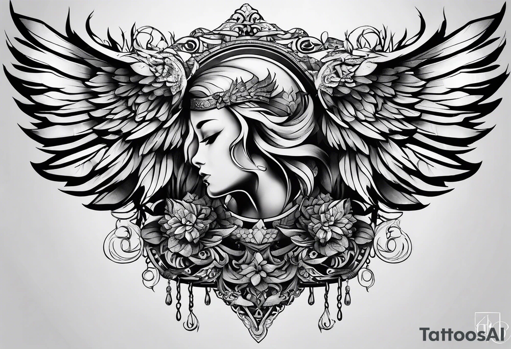 Wings tattoo idea