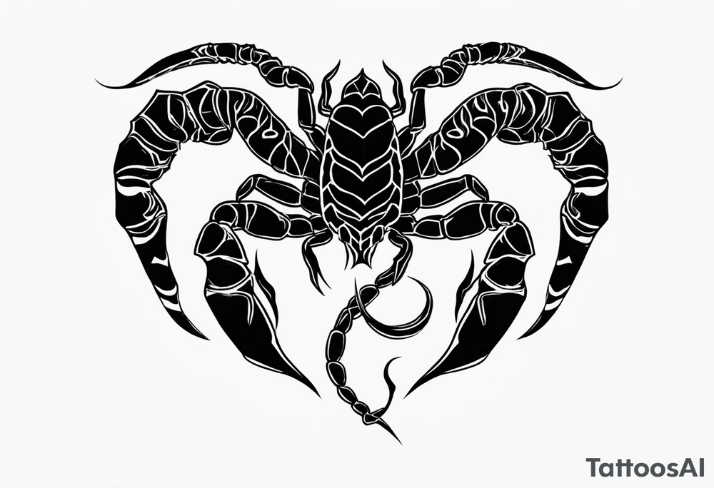 Scorpio tattoo idea