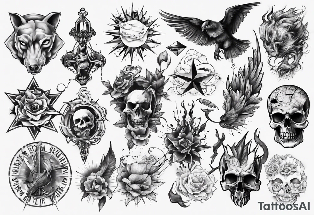 random, anything tattoo idea