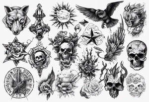 random, anything tattoo idea