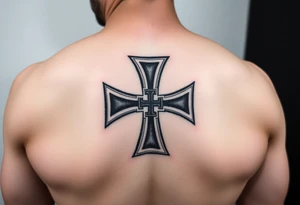 german iron cross tattoo idea