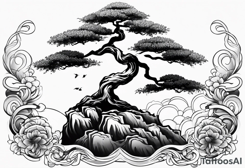 bonsai tattoo idea