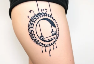 tire swing tattoo idea