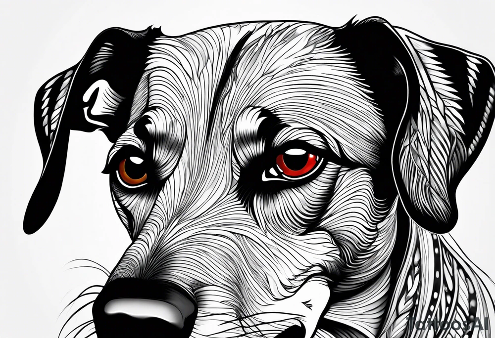 Greyhound tattoo idea