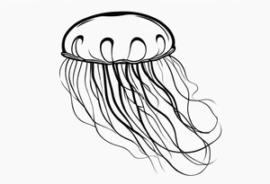 jelly fish tattoo idea