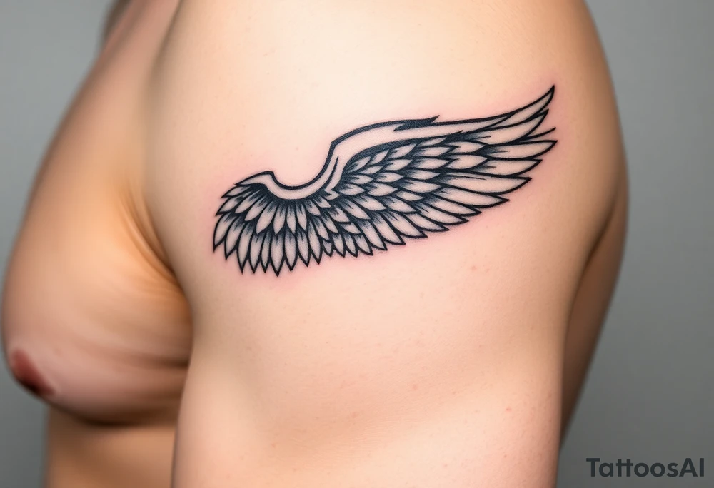 Wing tattoo idea