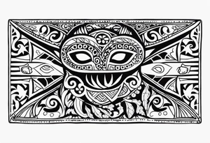 Puerto Rico, taino, coqui, garita, bandera de puerto rico tattoo idea