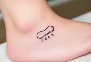 Peanut that's been smashed to pieces tattoo idea