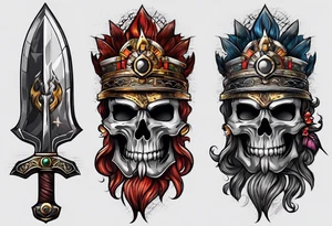 Weapon from war tattoo idea