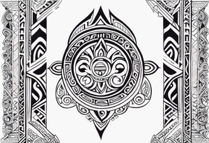 maori neck design tattoo tattoo idea