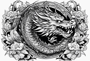 dragón tattoo idea