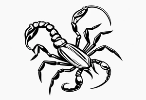 small Julia scorpion tattoo idea