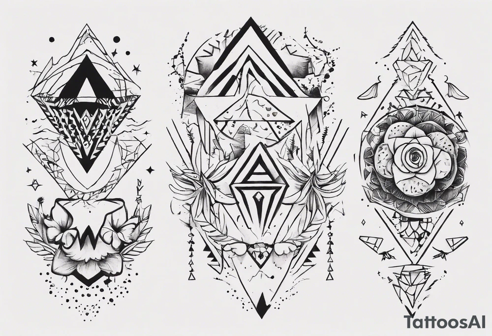 Sister tattoos for three tattoo idea