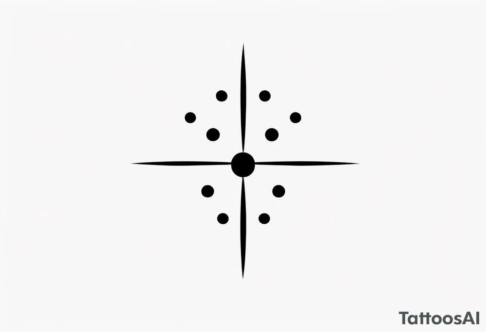 four dot tiny tattoo tattoo idea