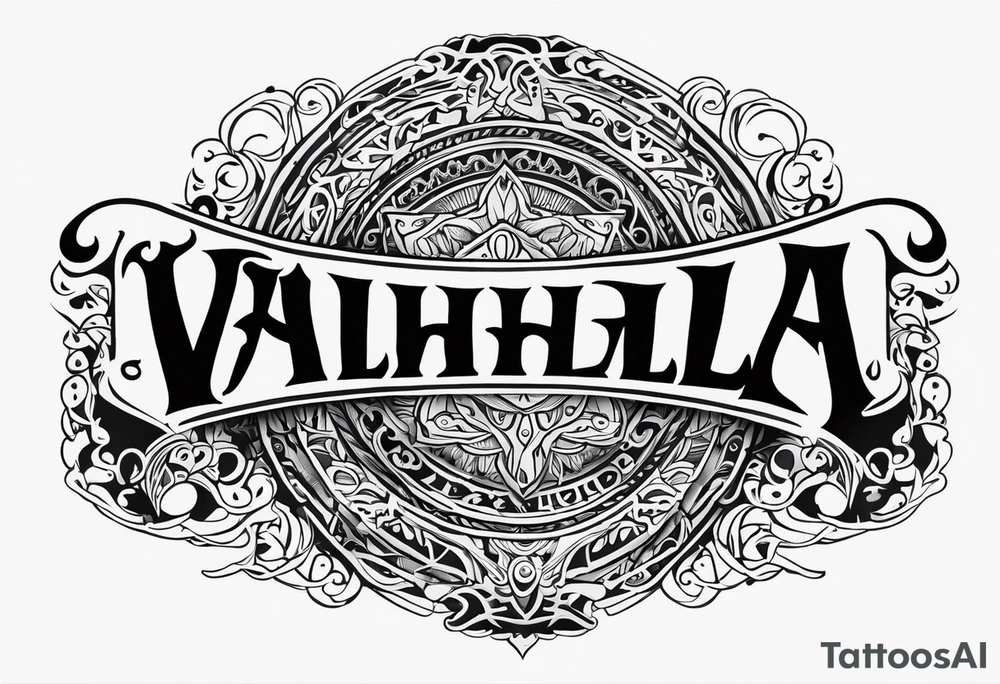 Valhalla tattoo idea