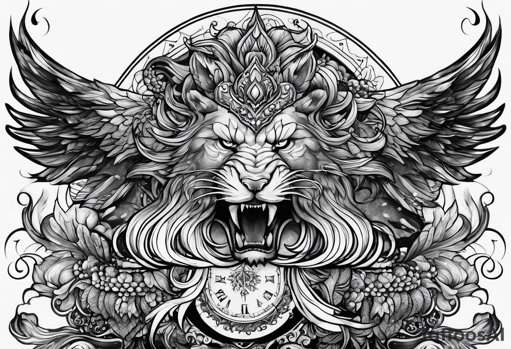 Neptun tattoo idea