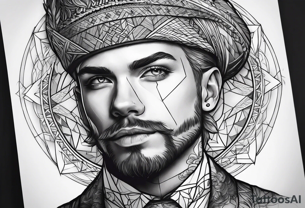 Create a tattoo of Jakob Inglebritzen’s face tattoo idea