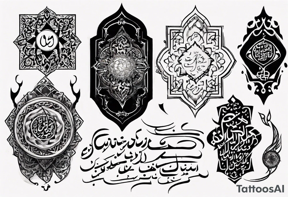 arabic quote tattoo idea
