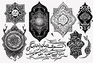 arabic quote tattoo idea