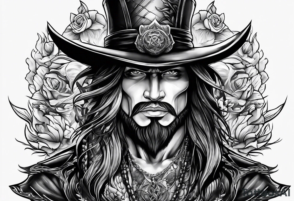 bad man tattoo idea