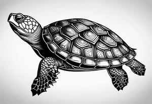 tesselated turtles tattoo idea