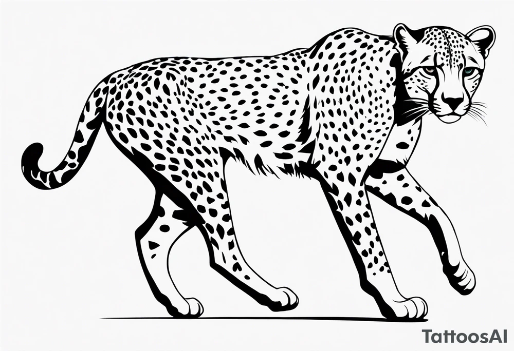 something to do with a cheetah tattoo idea