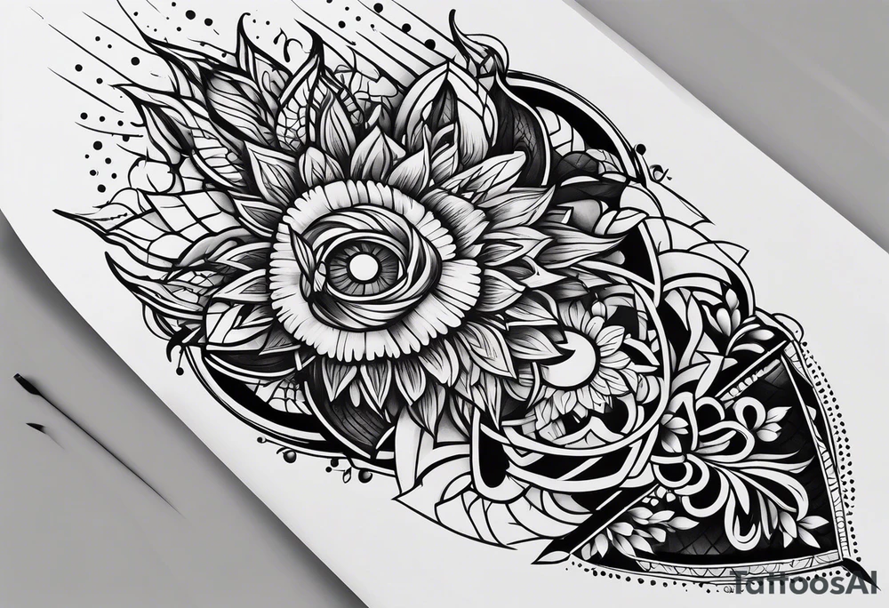 Forearm tattoo tattoo idea