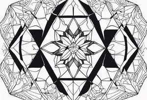 Hexagon tattoo idea