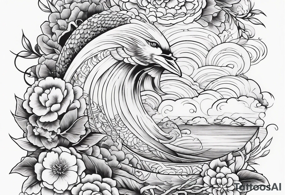 TOILE PATTERN tattoo idea