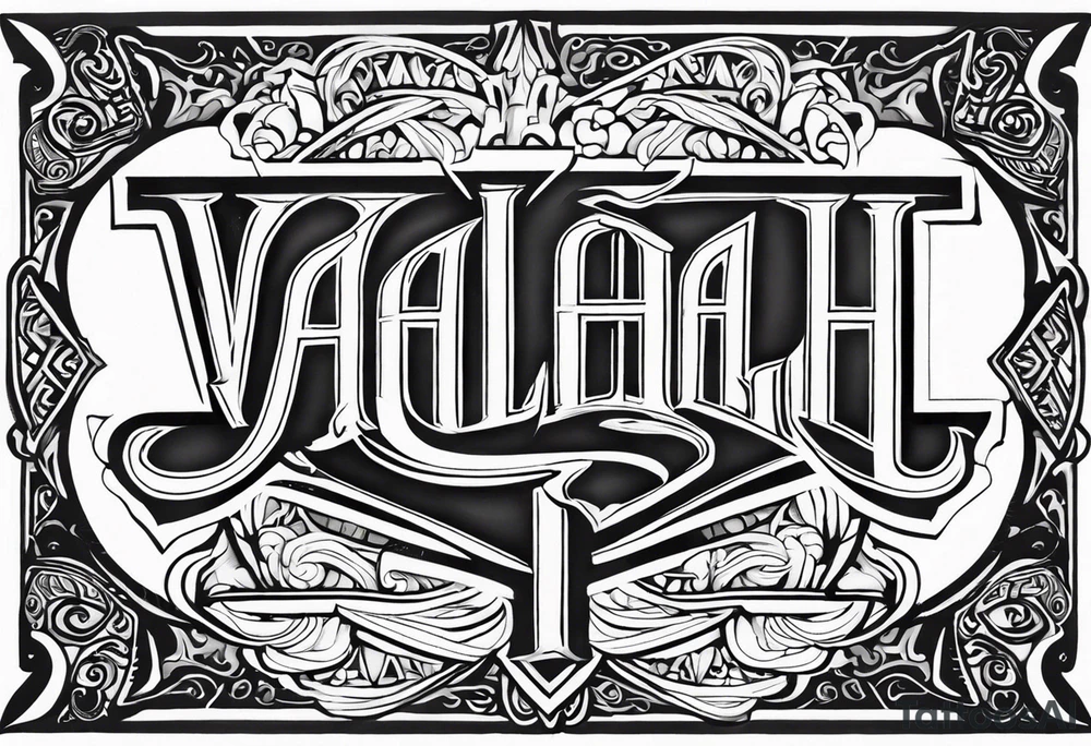 Valhalla prayer tattoo idea