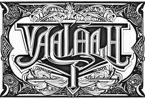 Valhalla prayer tattoo idea