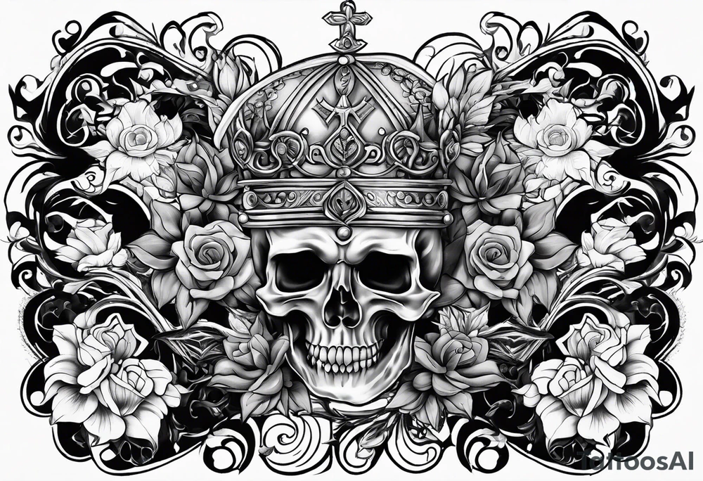 O DOMINE DONA MIHI ANIMI AEQUITATEM tattoo idea