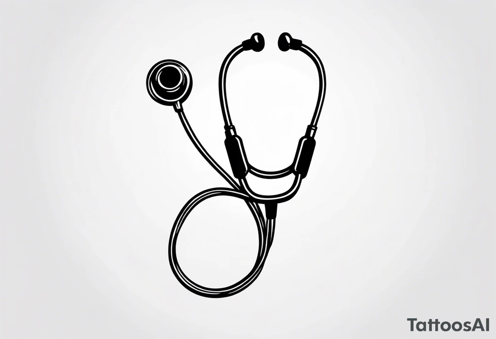 Stethoscope tattoo idea