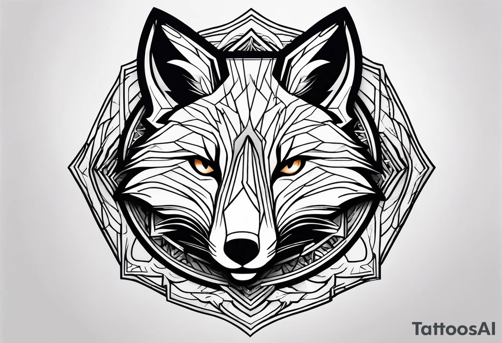 Fox racing logo tattoo idea