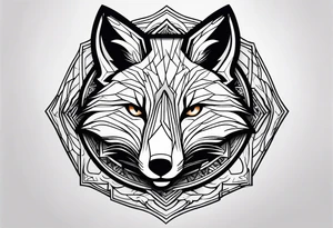 Fox racing logo tattoo idea