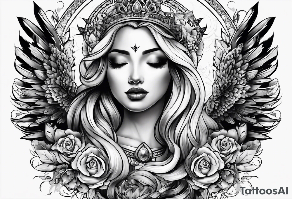 heaven tattoo idea