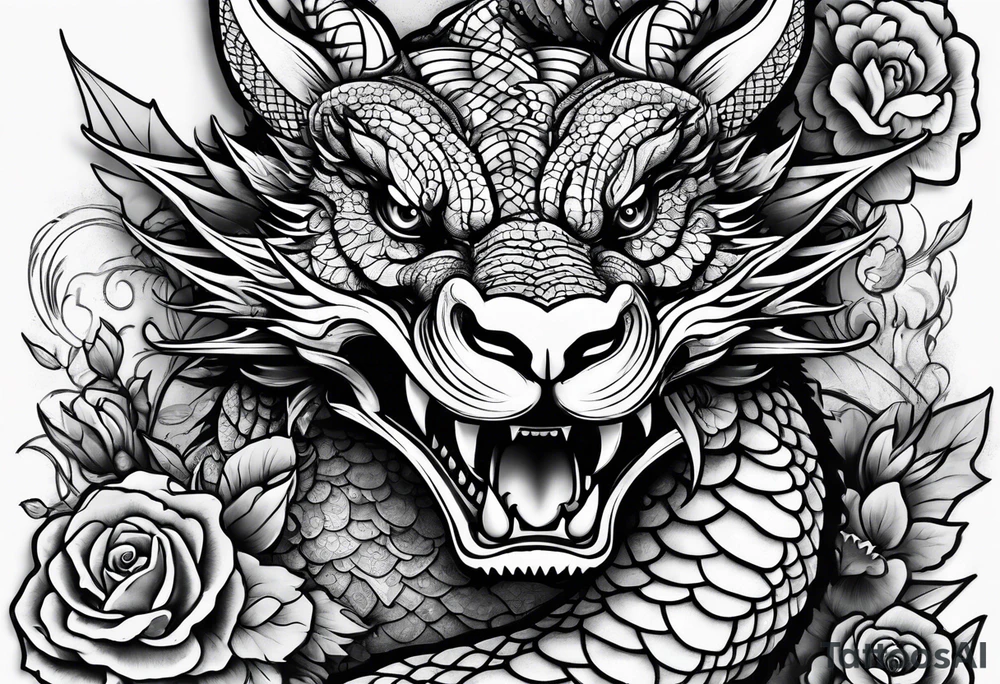 yakuza tattoo dragon teddy bear tattoo idea